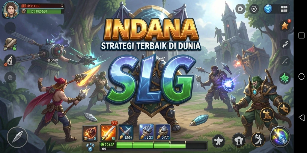 Tampilan gameplay INDAAA yang menarik dan strategis.