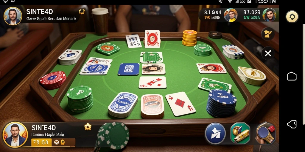Screenshot gameplay SINTE4D yang menarik dan seru.
