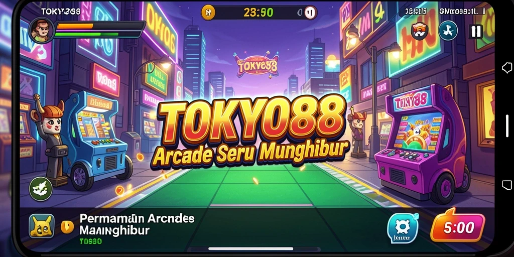 Tampilan gameplay seru dari TOKYO88 dengan grafis menawan.