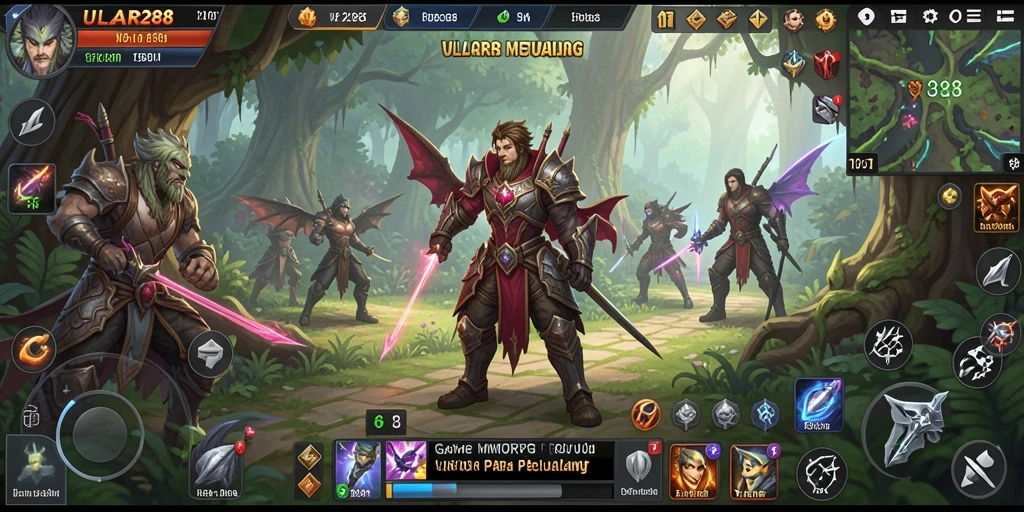 Tangkap momen seru dalam gameplay MMORPG ULAR288.
